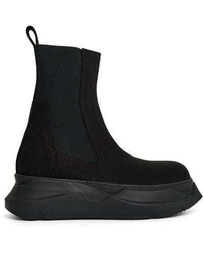 Rick Owens Beatle Abstract Boots, , 100% Rubber - Black