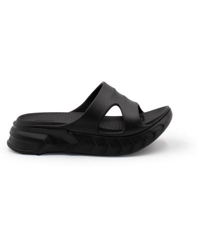 Givenchy Marshmallow Slider Sandals, , 100% Rubber - Black