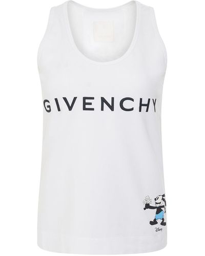 Givenchy 'Disney Oswald Flowers T-Shirt, , 100% Cotton, Size: Small - White