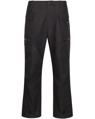 A_COLD_WALL* Static Zip Trousers, , 100% Cotton - Black