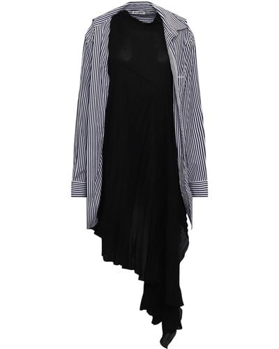 Balenciaga Twisted Dress, Long Sleeves, , 100% Polyester - Black