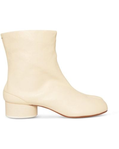 Maison Margiela Tabi Ankle 3Cm Boots, , 100% Leather - Natural