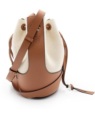 Loewe Small Balloon Bag, , 100% Calfskin Leather - Brown