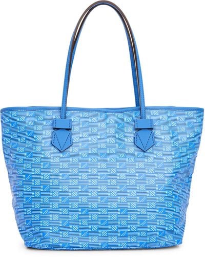 Moreau Saint Tropez Tote Bag Mm, , 100% Cotton - Blue