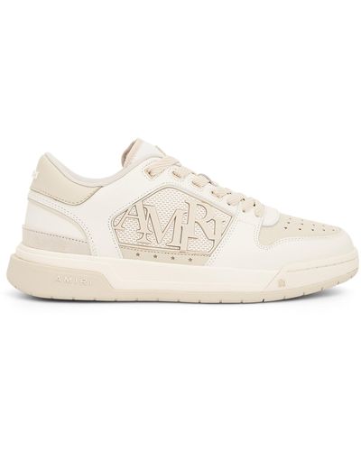 Amiri Classic Low Top Trainers, , 100% Calf Leather - Natural