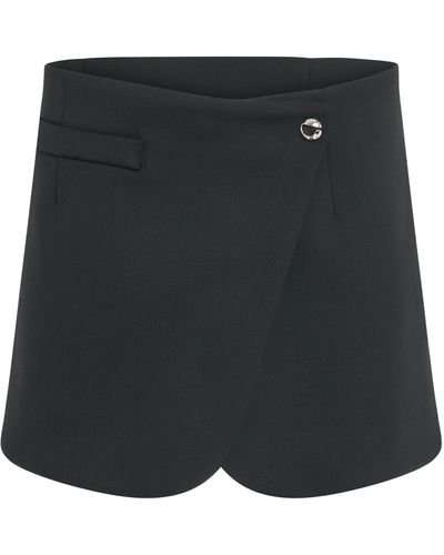 Coperni Tailored Mini Skirt, , 100% Polyester - Black