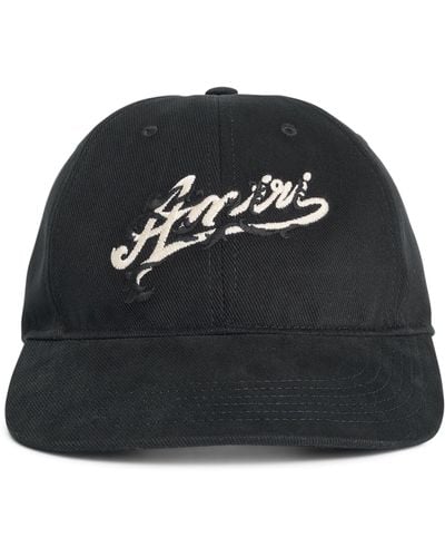 Amiri Baroque Logo Dad Hat, , 100% Cotton - Black