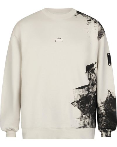 A_COLD_WALL* Brushstroke Sweatshirt, Long Sleeves, , 100% Cotton, Size: Medium - Multicolour