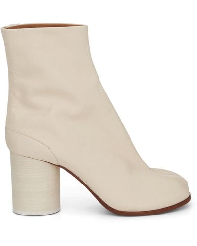 Maison Margiela Tabi Ankle 8Cm Boots, , 100% Leather - Natural