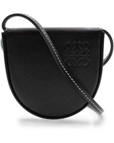 Loewe Heel Pouch, , 100% Calfskin Leather - Black