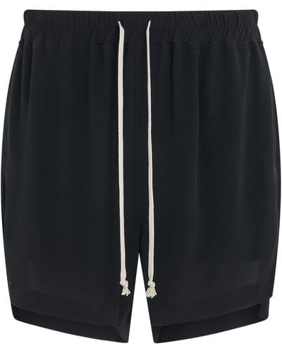 Rick Owens Cocoon Boxers Shorts - Blue