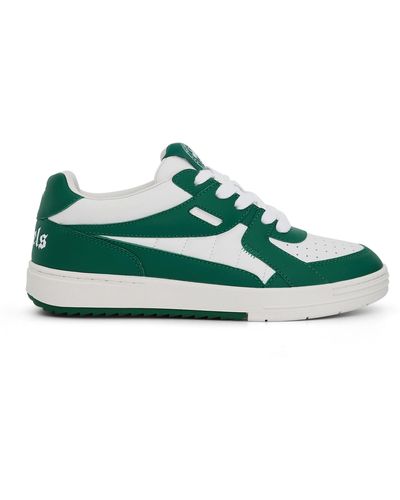 Palm Angels Palm College Lace-Up Sneakers, /, 100% Rubber - Green