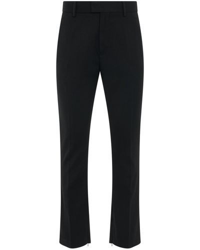 Represent 'Tailored Trousers, , 100% Polyester, Size: Small - Black