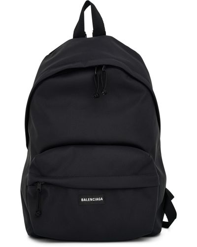 Balenciaga Explorer Reversible Backpack, /, 100% Polyester - Black