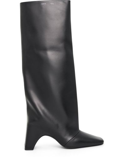 Coperni Bridge Boots, , 100% Leather - Black