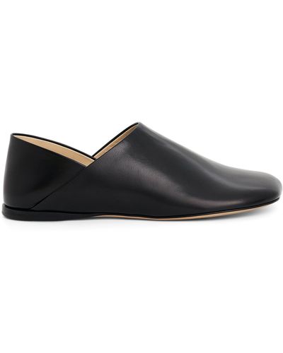 Loewe Toy Slipper Sandals, , 100% Calf Leather - Black