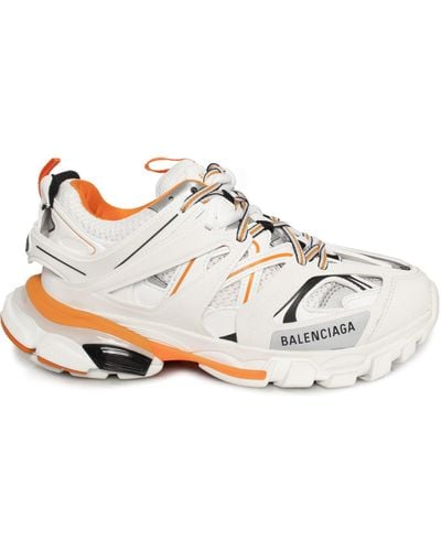 Balenciaga Track Trainers, /, 100% Polyester - White