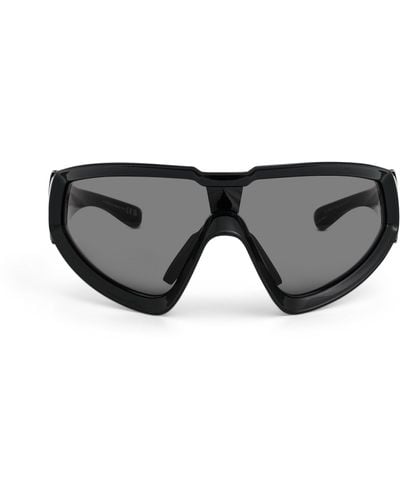 Rick Owens Moncler X Wrapid Sunglasses - Black