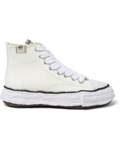 Maison Mihara Yasuhiro Peterson 23 Og High Sneakers, , 100% Cotton - White