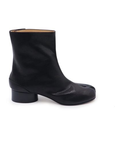 Maison Margiela Tabi Ankle 3Cm Boots, , 100% Leather - Black