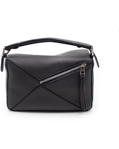 Locò Small Shoulder Bag In Calfskin for Woman in Black