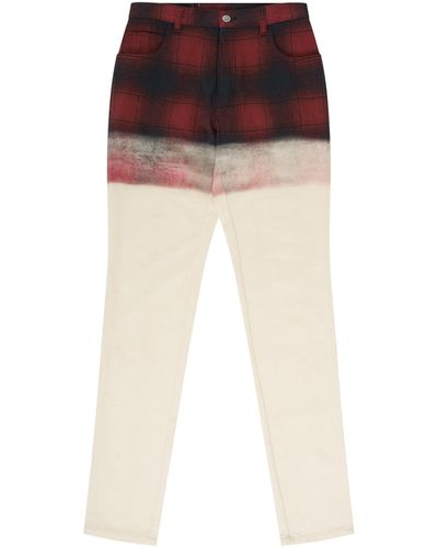 Maison Margiela X Pendleton Checked Trousers, /, 100% Cotton - Multicolour