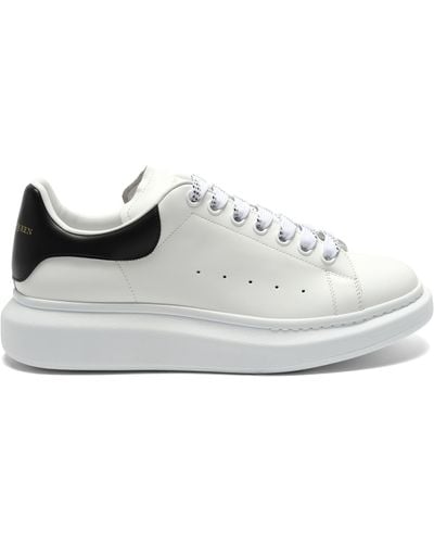 Alexander McQueen Larry Oversized Sneakers, /, 100% Calfskin Leather - White
