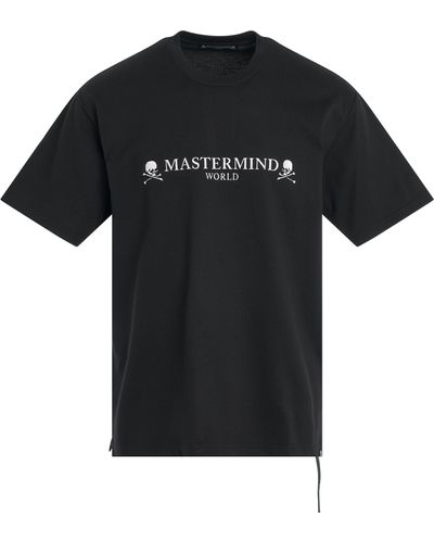 Mastermind Japan Embroiderish T-Shirt, , 100% Cotton, Size: Large - Black