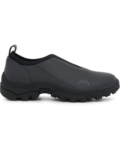 A_COLD_WALL* Nc 1 Dirt Moc Ii Sneakers, , 100% Leather - Black