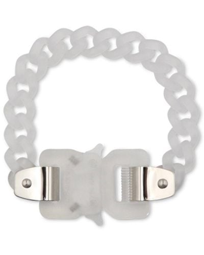 1017 ALYX 9SM Transparent Chain Bracelet In Transparent - Multicolor