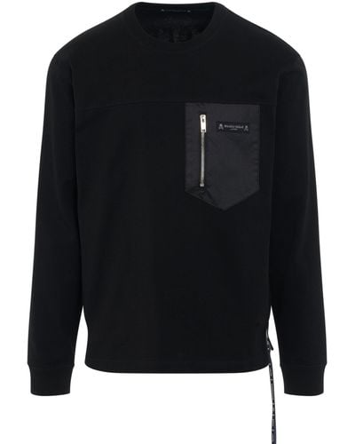 Mastermind Japan Mountain Long Sleeve T-Shirt, , 100% Cotton, Size: Medium - Black