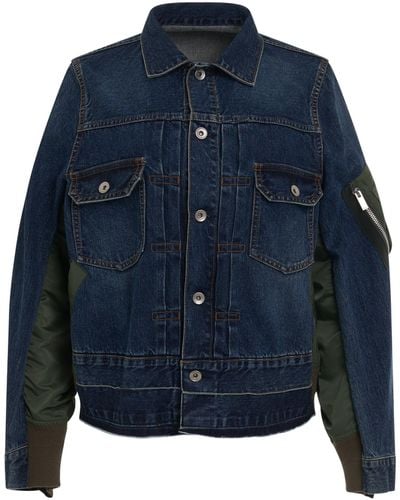 Sacai Jean and denim jackets for Women | Online Sale up to 30% off