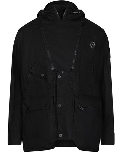 A_COLD_WALL* Cargo Storm Jacket, Long Sleeves, , 100% Cotton, Size: Medium - Black