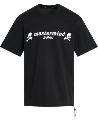 Mastermind Japan 3D Skull T-Shirt, Short Sleeves, , 100% Cotton, Size: Medium - Black