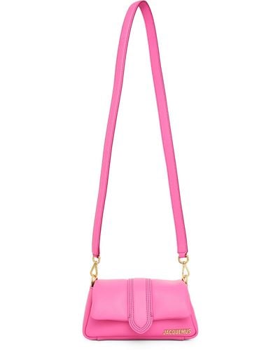 Jacquemus Le Petit Bambimou Leather Bag, Neon, 100% Cotton - Pink