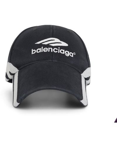 Balenciaga '3B Cap, Faded/, 100% Cotton, Size: Small - Black