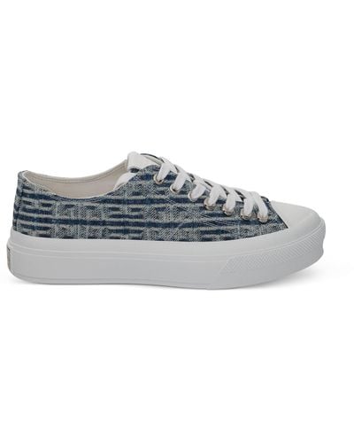 Givenchy City Low Sneakers, Denim, 100% Cotton - Blue