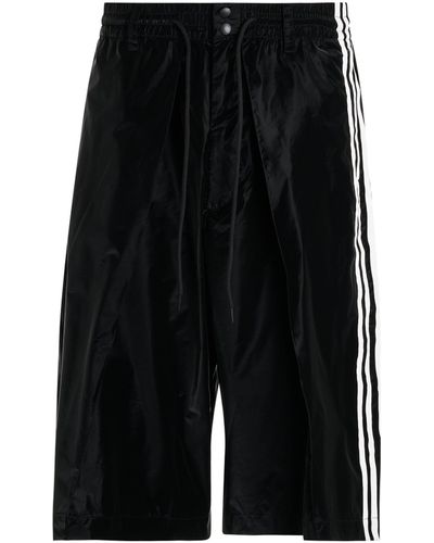 Y-3 '3 Stripe Shorts, , Size: Small - Black