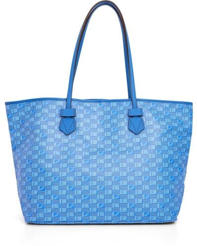 Moreau Saint Tropez Tote Bag Lr, , 100% Cotton - Blue