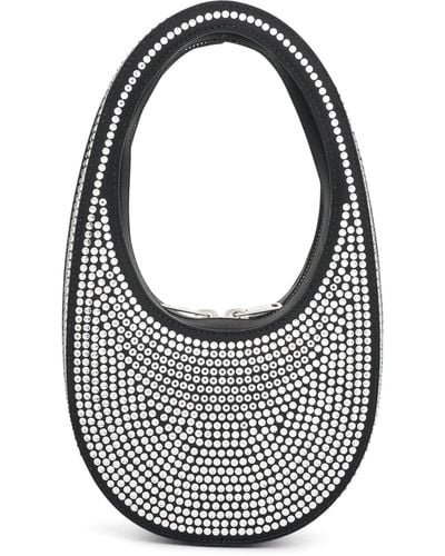 Coperni Mini Swipe Bag, /Crystal, 100% Synthetic - Black