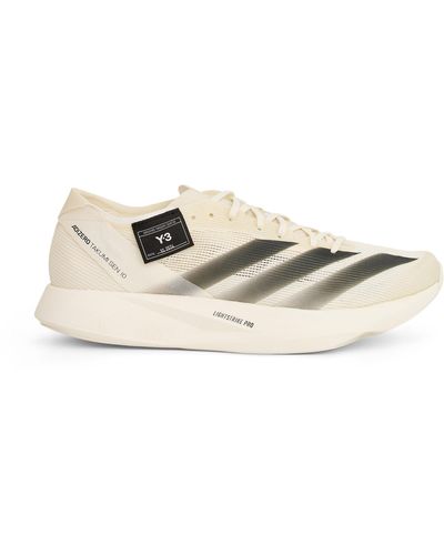 Y-3 Takumi Sen 10 Trainers, Off/, 100% Rubber - Natural