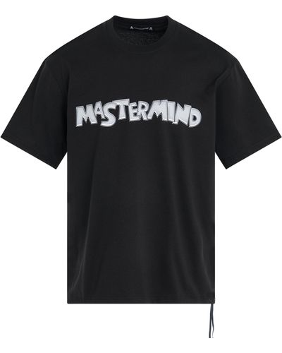 Mastermind Japan polka-dot silk shirt - Black