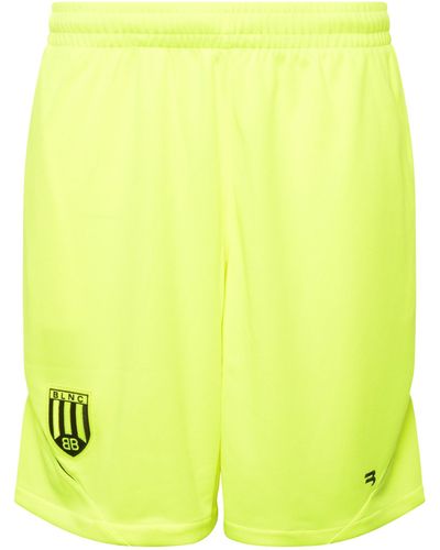Balenciaga Soccer Shorts, Fluo/, 100% Polyester, Size: Medium - Yellow