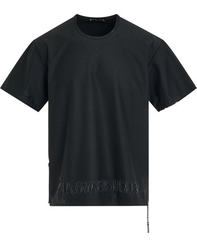 Mastermind Japan Opal T-Shirt, Short Sleeves, , 100% Cotton, Size: Medium - Black