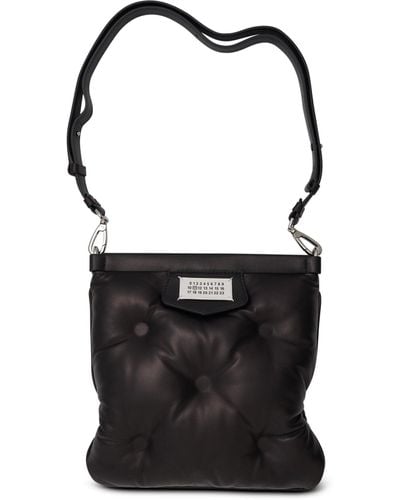 Maison Margiela Glam Slam Flat Pocket Bag, , 100% Leather - Black