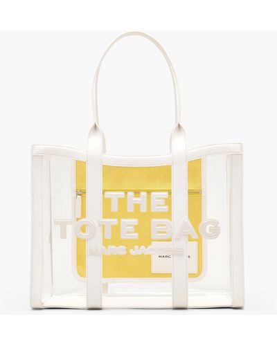 Marc Jacobs The Clear Large Tote Bag - Yellow