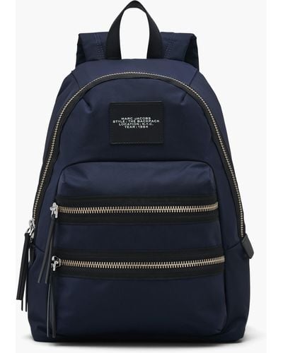 Marc Jacobs The Biker Nylon Large Backpack - Blue