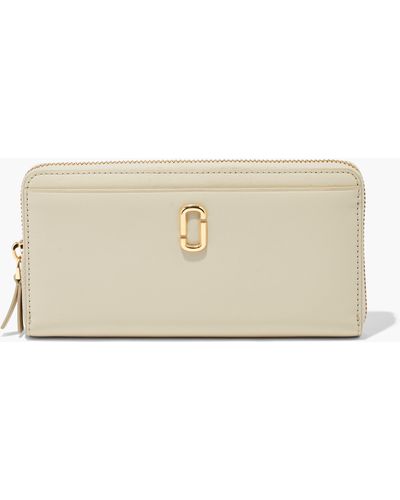 Marc Jacobs The J Marc Continental Wallet - Natural