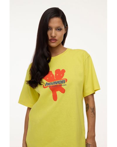 Marc Jacobs Heaven Logo T-shirt - Yellow