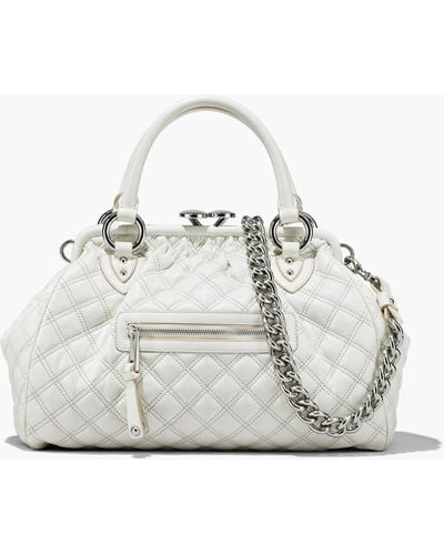 Marc Jacobs Re-edition Quilted Leather Stam Bag - Metallic